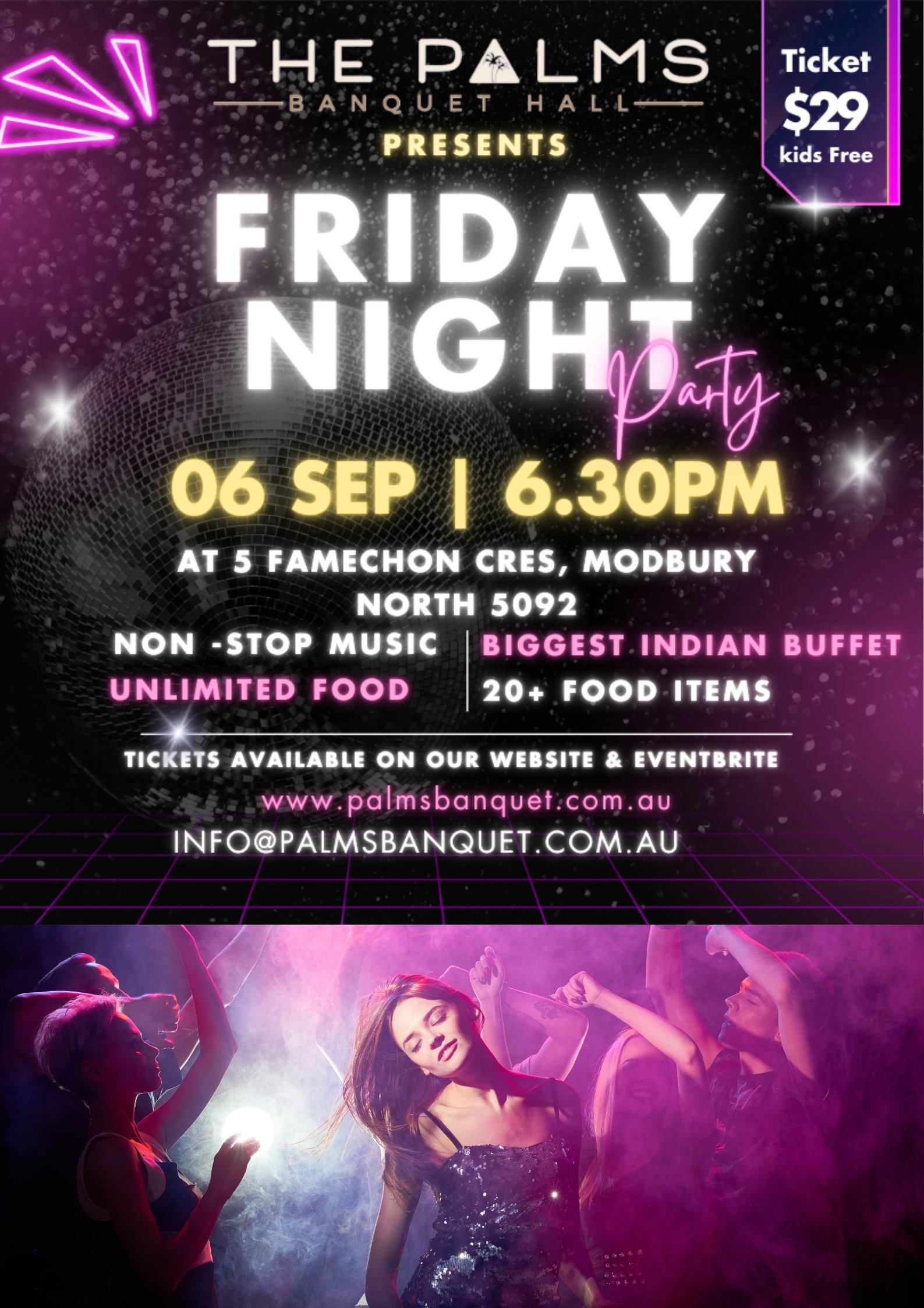 Palms – Friday Night Party